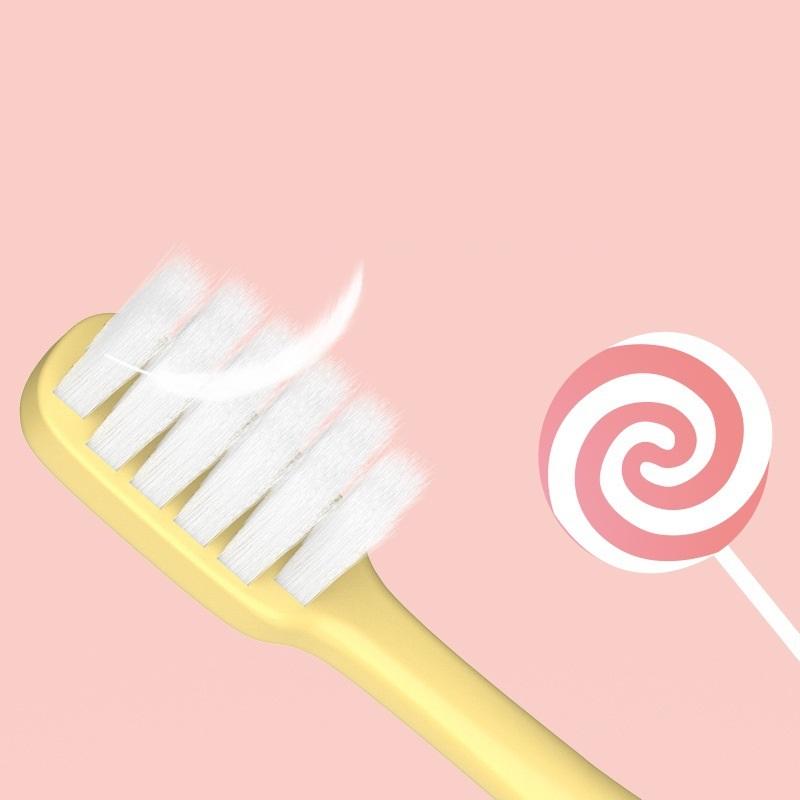 8 шт. зубная щетка с мягкой щетиной, скребок для языка 2 в 1, очиститель, очень мягкий, портативный инструмент для чистки зубов для взрослых, для путешествий