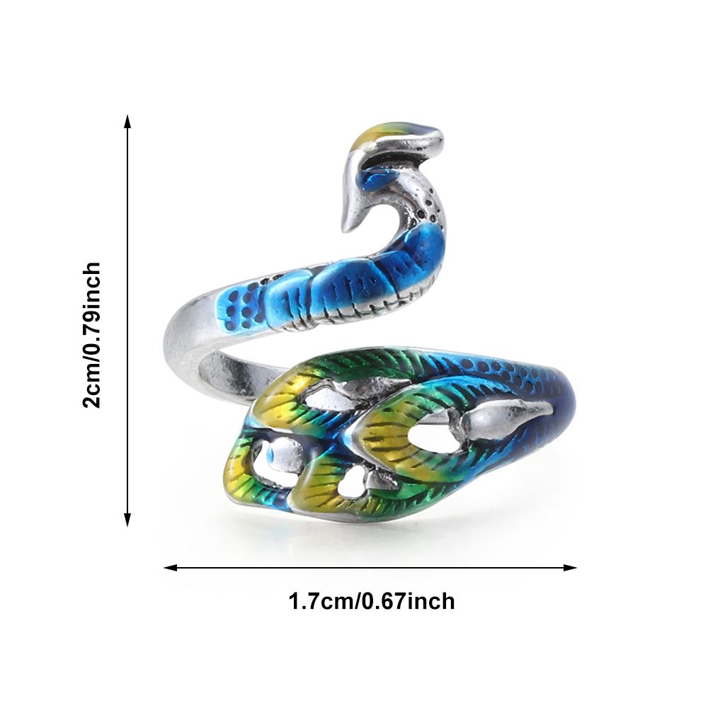 1 шт. Регулируемая петля для вязания крючком в виде павлина/лебедя/змеи, швейные принадлежности, направляющие для пряжи, инструмент для напёрстка