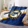 St. Louis Blues Flannel Blanket, High quality Comfortable for All Seasons, Home Decor, Warmth and Comfort
