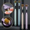 6PCS Soft Bristle Three Sided Toothbrush Gingival Sensitivity Adult Toothbrush Oral Hygiene Care