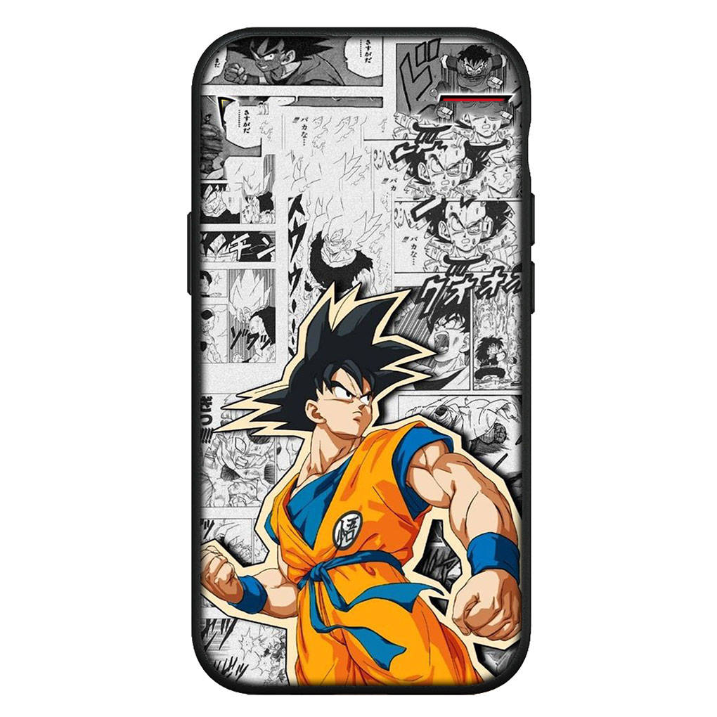 Для iPhone 15 14 Xiaomi Redmi Note 13 12 11 10 Pro Max X 8 9 XR Samsung Galaxy S24 S23 A15 13C Huawei OPPO Прекрасный чехол для телефона Dragon Ball Goku Super