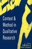 Книга Context and Method In Qualitative Research