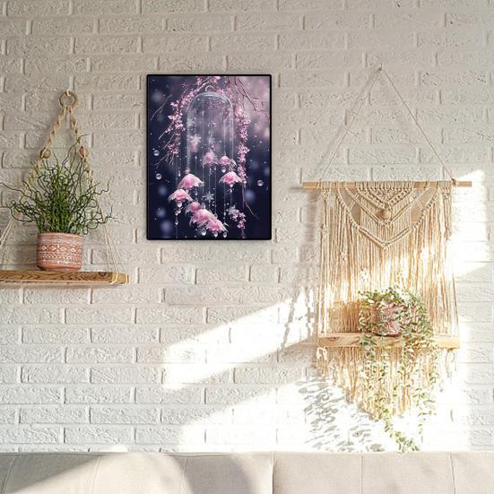 5D красочные стразы, художественный кулон в виде капли воды, пейзажный узор, сделай сам, ремесло, комплект для рисования стразами для взрослых и детей