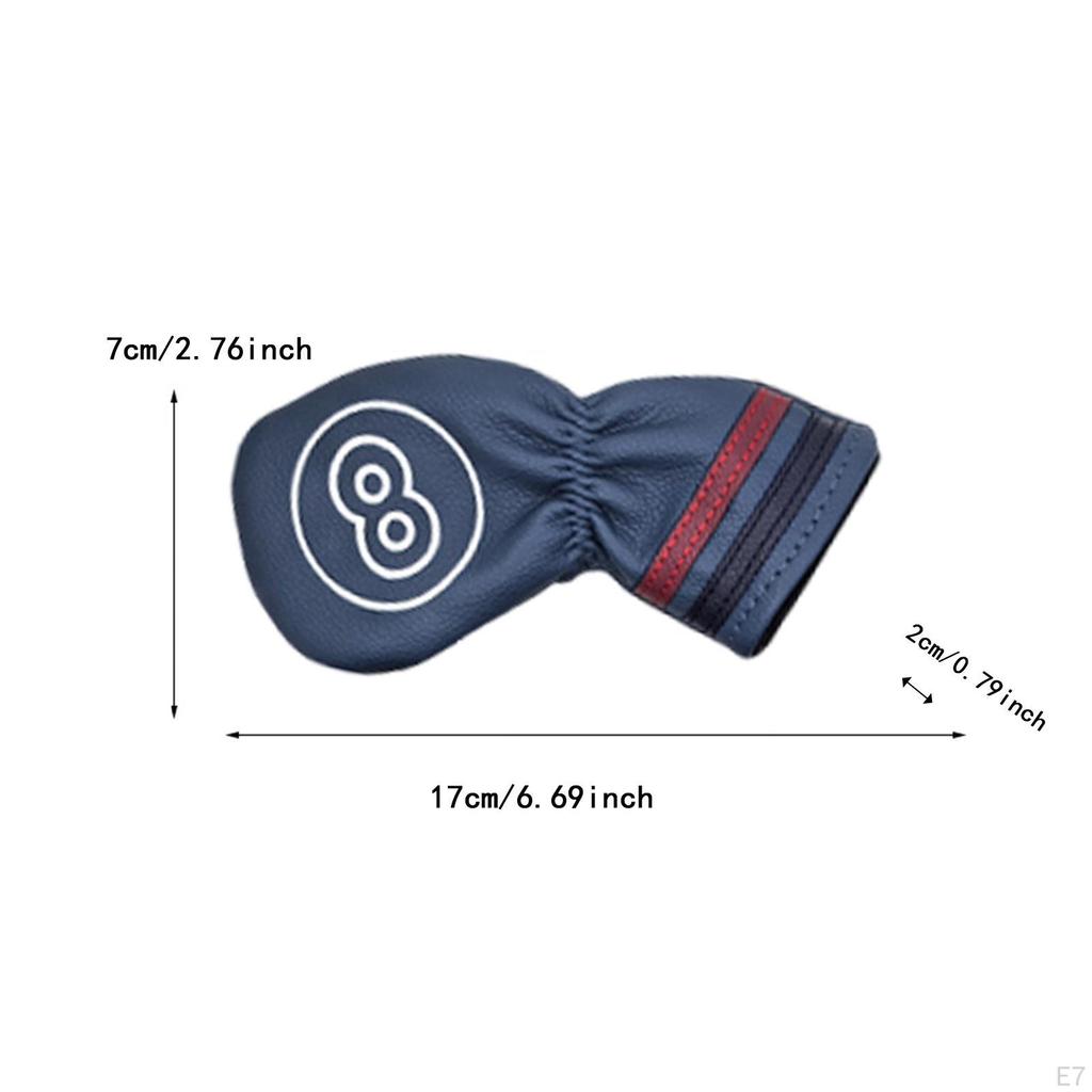 10 штук Чехлы для головок клюшек для гольфа для айронов Чехлы для головок айронов Легкие клинья Рукава Игры