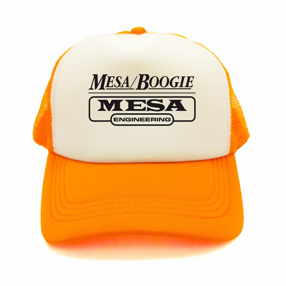 Mesa Boogie Engineering Trucker Cap Unisex Hat Baseball Cap Cool Summer Unisex Mesh Net Mesa Hat MZ