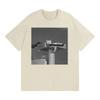 High Quality Tshirt Streetwear Funny Outlaw Cat with Gun Meme Vintage Graphic T Shirt Unisexs Women Fashion Casual ONeck Tshirt