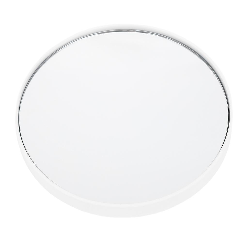 Зеркало с 20-кратным увеличением, Круглое дорожное зеркало для макияжа с высоким увеличением, на 2 присосках, 3,5 дюйма