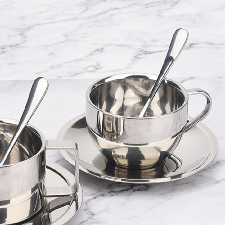 Stainless Steel Coffee Cup Coffee Mugs Espresso Cups and Great Cappuccinos Cup