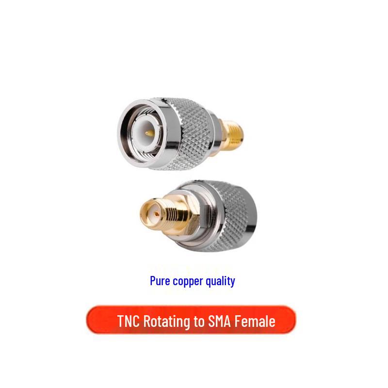 BNC Male to SMA Female RF Adapter for Walkie-talkie and Base Station Antennas