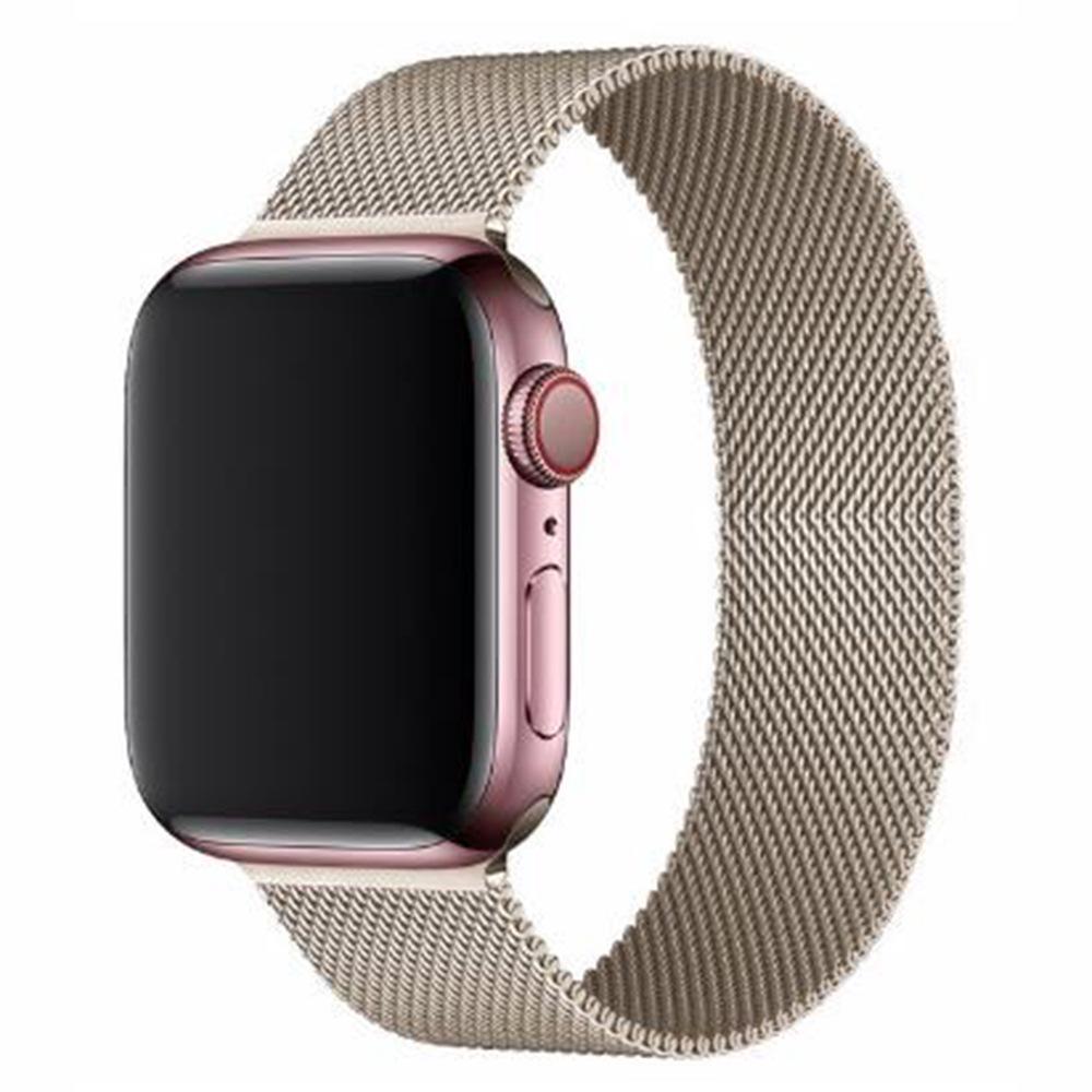 Применимый миланский ремешок с магнитной застежкой для Apple Watch Series 8/7/6/SE/5/4/3/2 и iWatch