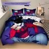 Lucifer Morningstar Deep Thought Print 3Pcs Bedding Set,Duvet Cover with 2 Bedro,Pillowcase Home Birthday Gift