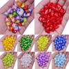 20Pcs 15mm Colorful Butterfly-shaped Beads Double Layer Transprament Butterfly DIY Craft Beads For Jewelry Making