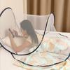 No Installation Face Head Mosquito Net Foldable Foldable Mosquito Net  Indoor Bed Use