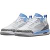 Air Jordan Spizike Low GS UNC Kids Sneakers White University-Blue Wolf-Grey FQ3950-141