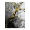 Abstract Black Gold Marble Art Canvas Painting Wall Decor Pictures for Living Room Home Decor Poster