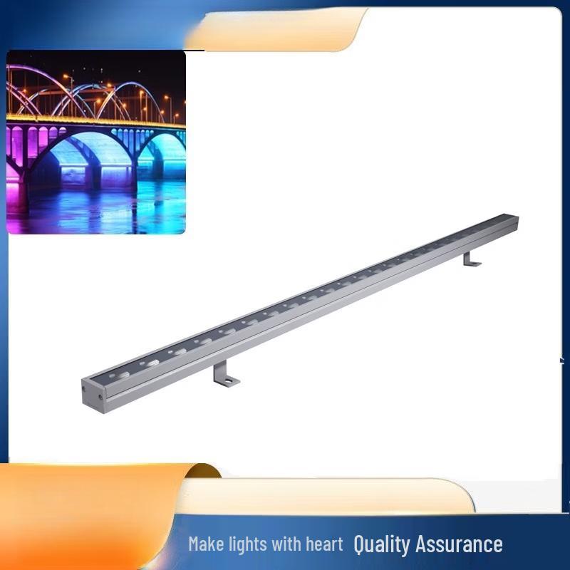 Outdoor RGB LED Linear Wall Washer Light