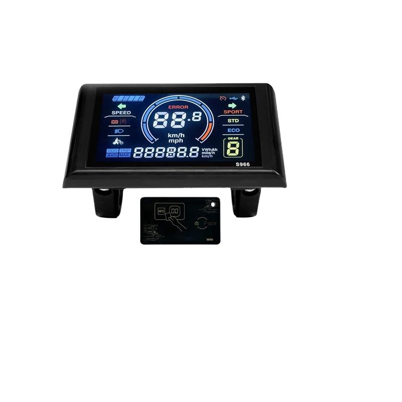 Аксессуары для электровелосипеда LCD-S966 Умный цветной дисплей приборной панели с функцией NFC Детали Аксессуары Дисплей