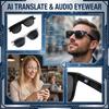 Умные многоязычные Bluetooth-очки для перевода, умные очки для музыкальных звонков и перевода языка в реальном времени
