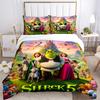 Shrek'S Return Adventure Print 3Pcs Bedding Setduvet Cover With 2 Bedropillowcase Home Birthday Gift