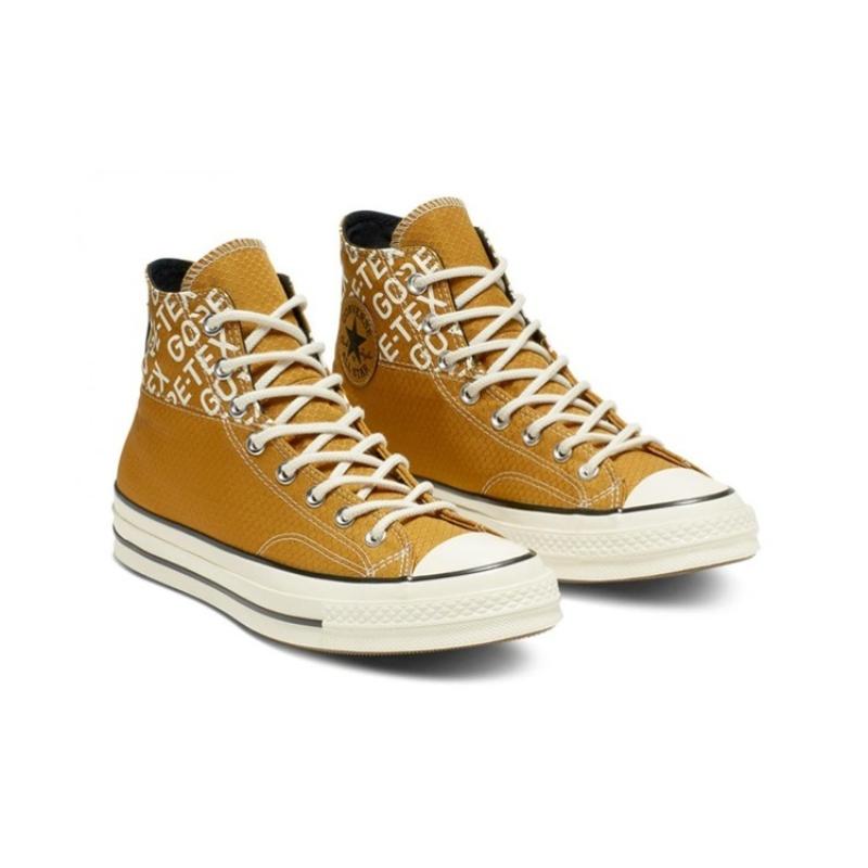 Converse Кеды Chuck Taylor 1970 Hi Hiker с монограммным принтом, высокие, парусиновые, унисекс, бело-коричневые