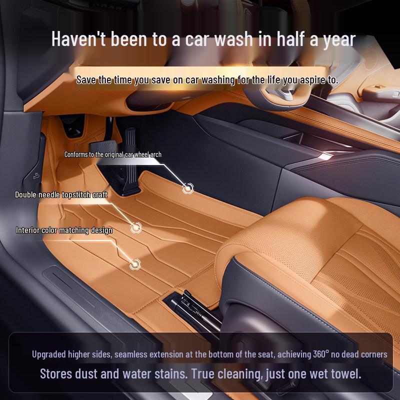 Комплект ковриков на весь пол и в багажник для Chery ICAR V27 2026 - Улучшение интерьера