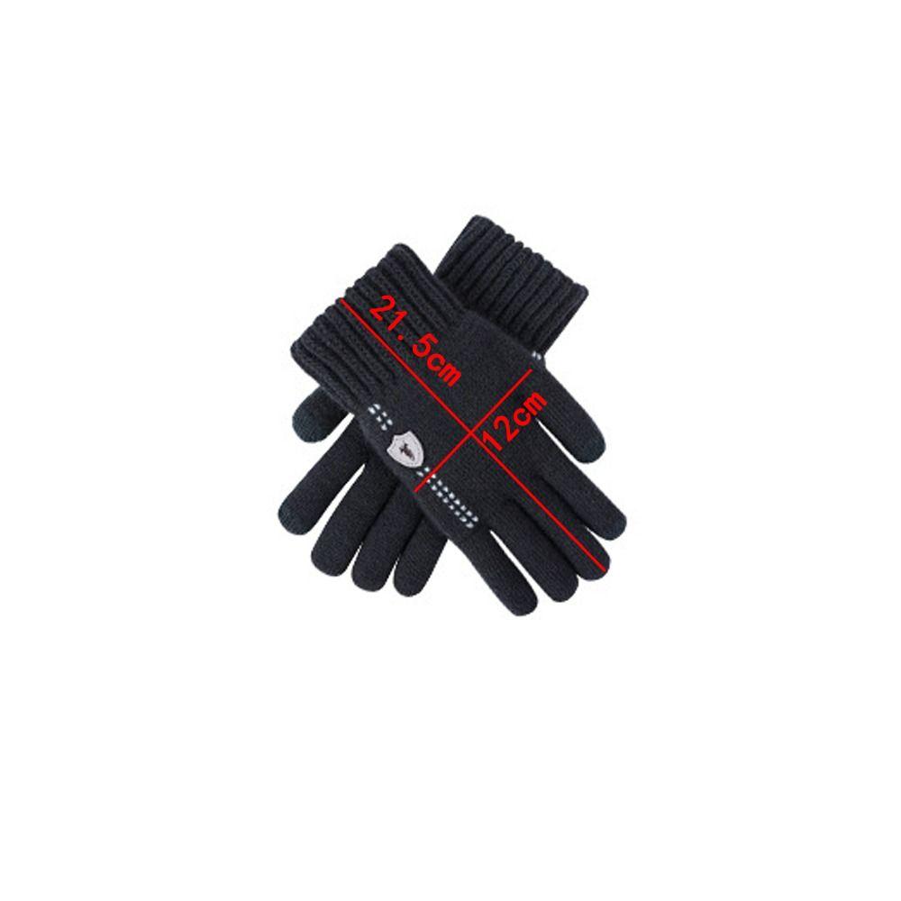 Warm Touch Screen Gloves Cold Proof Mittens Fashion Driving Gloves Winter
