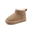 New Winter Velvet and Thick Cotton Boots for Boys and Girls Fashionable and Comfortable Soft-soled Non-slip Short Boots