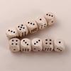 Board Games Puzzle Game Round Corner Game Toys D6 Dice Square Point Dice Wooden Dice 6 Sided Dice