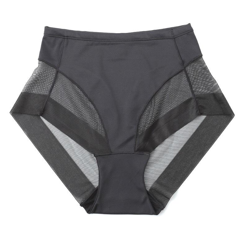 High Trendy Elasticity Women Underpants For Four Seasons Sexy Mid Rise Oversized Underwear