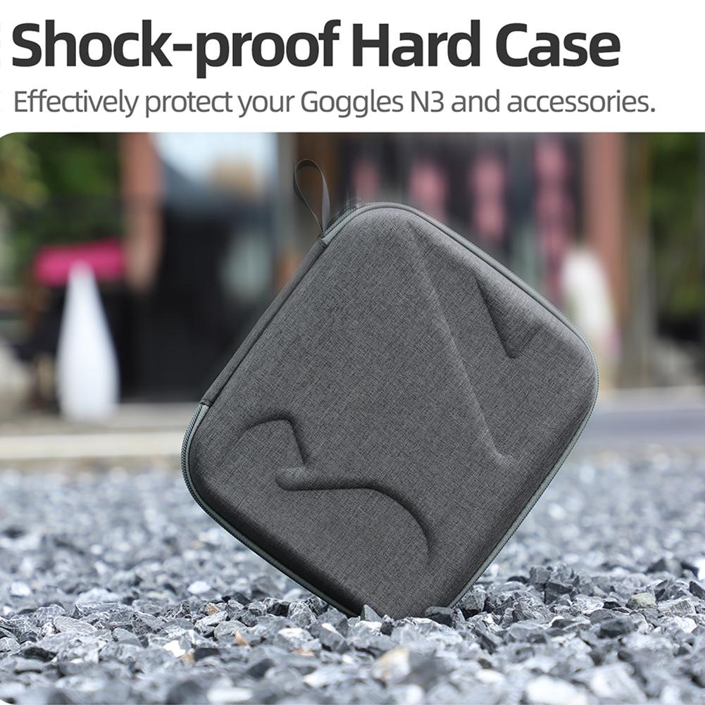 Портативный чехол для переноски, ударопрочная сумка для хранения, дорожный чехол для DJI NEO GOGGLES N3, сумка-органайзер