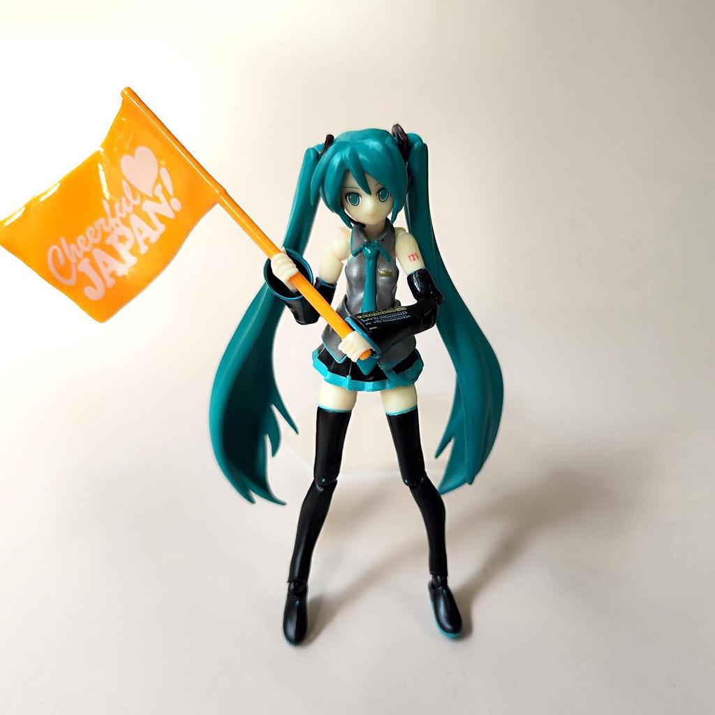В наличии: Хатсунэ Мику Figma014 Подвижная фигурка с функцией смены лица и коробкой.