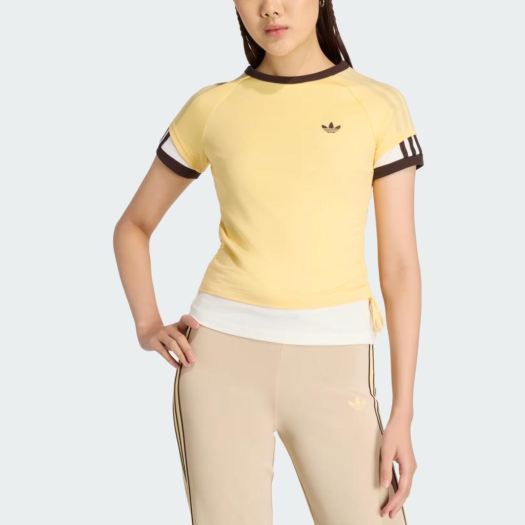 Adidas Originals double layered Cali T-shirt KW4526