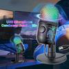 USB-микрофон для прямых трансляций, караоке V5, шумоподавление, игровой конденсаторный микрофон с подставкой для мобильного телефона