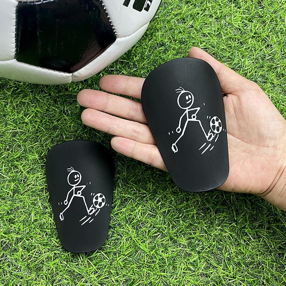 Loogdeel 1pair Football Shin Guards Adult Children's Thickened Durable Anti Collision Soccer Sport Training Leg Protection Board 1