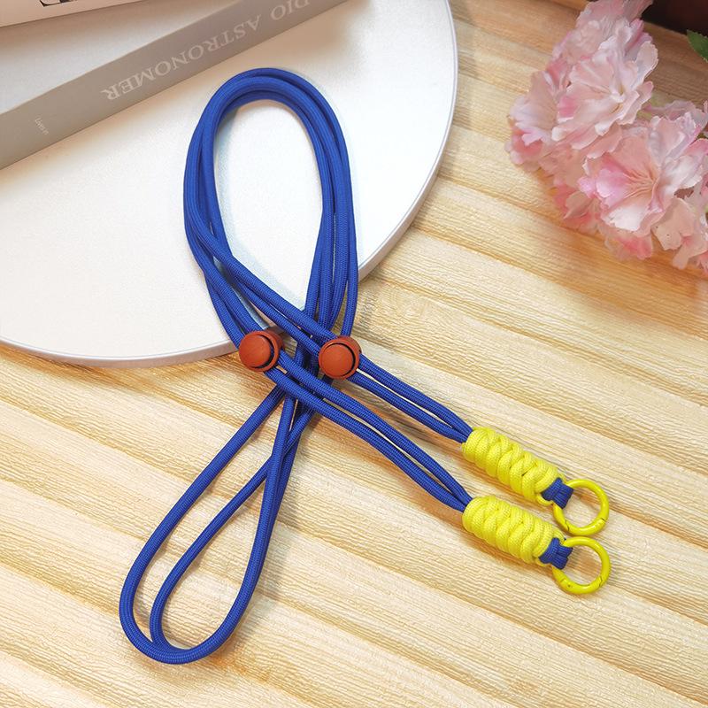 Регулируемый плетеный ремешок для телефона - съемный ремень через плечо