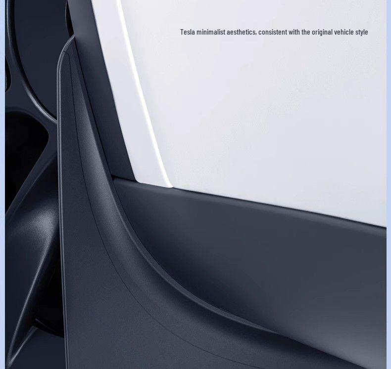 Model Y3 Mud Flaps: No-Punch Skins, Exterior Accessories for Model Y