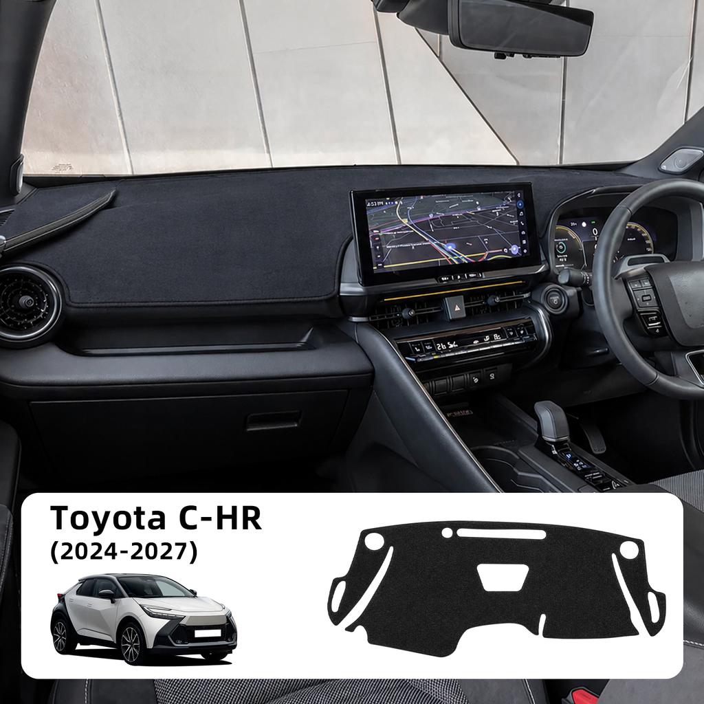 For Toyota C-HR 2024-2027 Dashboard Mat Anti-Glare Sun Protection Dash Cover Pad Interior Carpet Accessories for Toyota C-HR