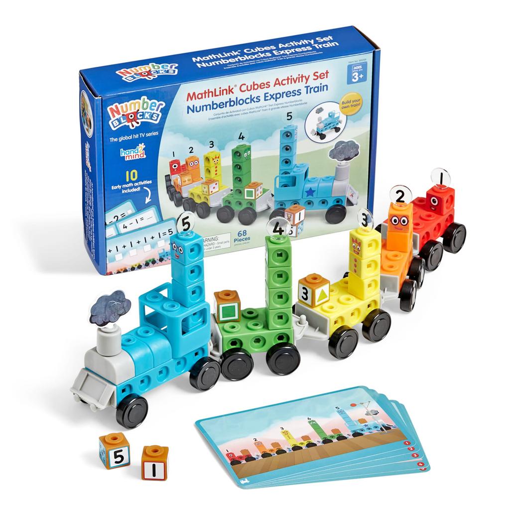 Numberblocks Math Link Cube Activity Set Numberblocks Express Train Kazuasobi Educational Toy 96094 Genuine Product