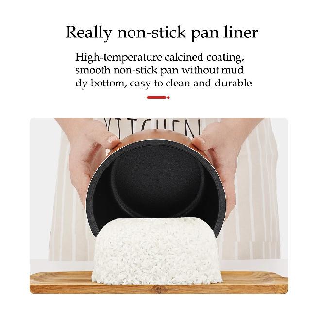 Portable Car Rice Cooker 2L Electric Truck Multi-Cooker Soup Porridge Cooking Food Steamer Electric Lunch Box 12V or 24V