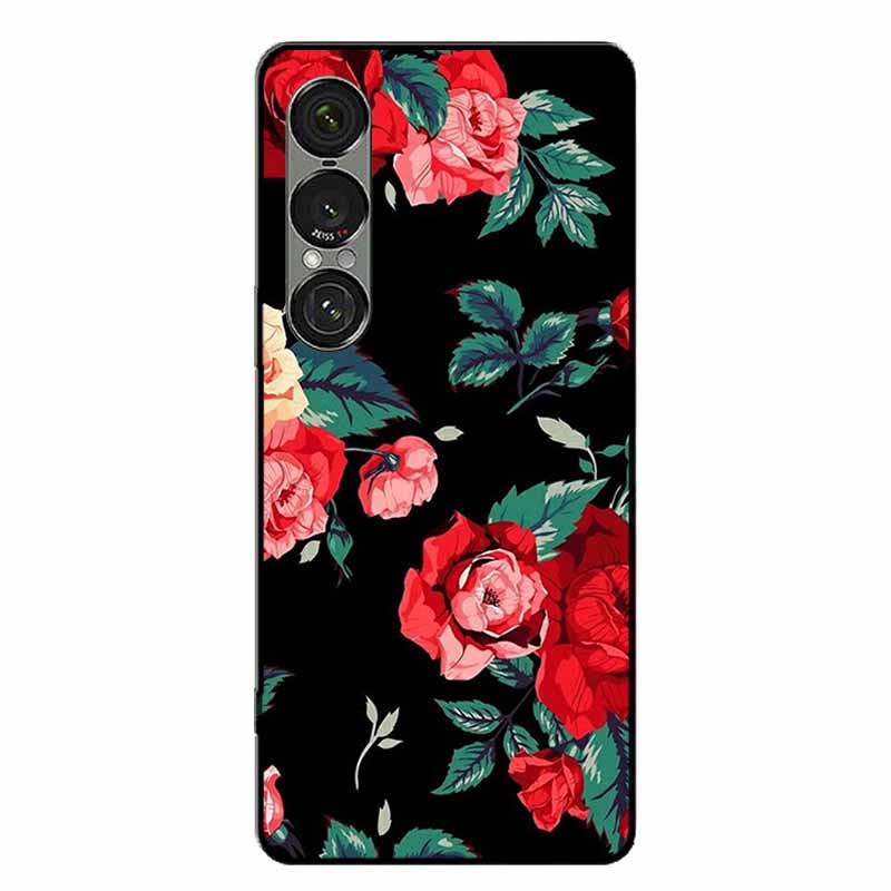 Для Sony Xperia 1 VII / 1 VI / 1 V Чехлы Модный Защитный Силиконовый Задний Чехол Для Xperia 1 VII Задняя Крышка Телефона Capa Xperia 1V Funda
