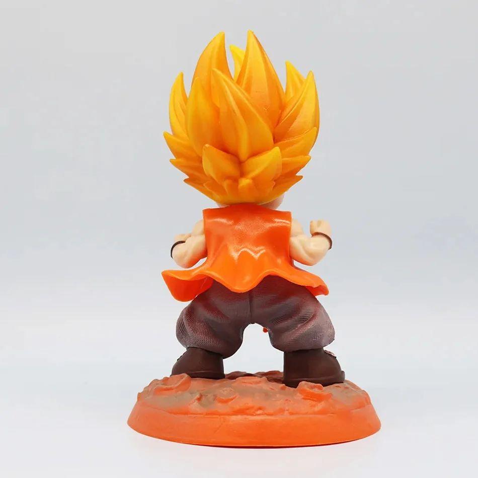Мультяшная Аниме Фигурка Dragon Ball Детские Игрушки Кукла Кавайная Версия Модель Goku Игрушка Подарок Фигурки Действия Хобби Z Q s Круглая Сенсорная Сжимаемая Прыгучая