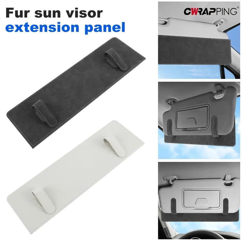Car Sun Visor Extender for Auto Anti Glare Sun Visor Extension Shade Attachment Adjustable Sunshade Blocker for Auto Accessories