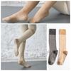 Новые силиконовые нескользящие носки для пилатеса и йоги, повседневные модные полосатые спортивные носки, женские мягкие хлопковые дышащие гольфы до колена, чулки