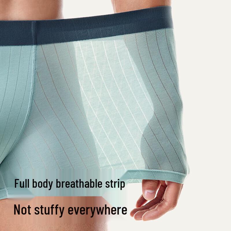 PurCotton Мужские ультратонкие антибактериальные трусы-боксеры, 2 шт.