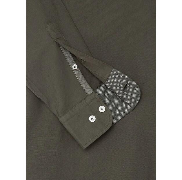 Hackett Dyed Oxford Long Sleeve Shirt