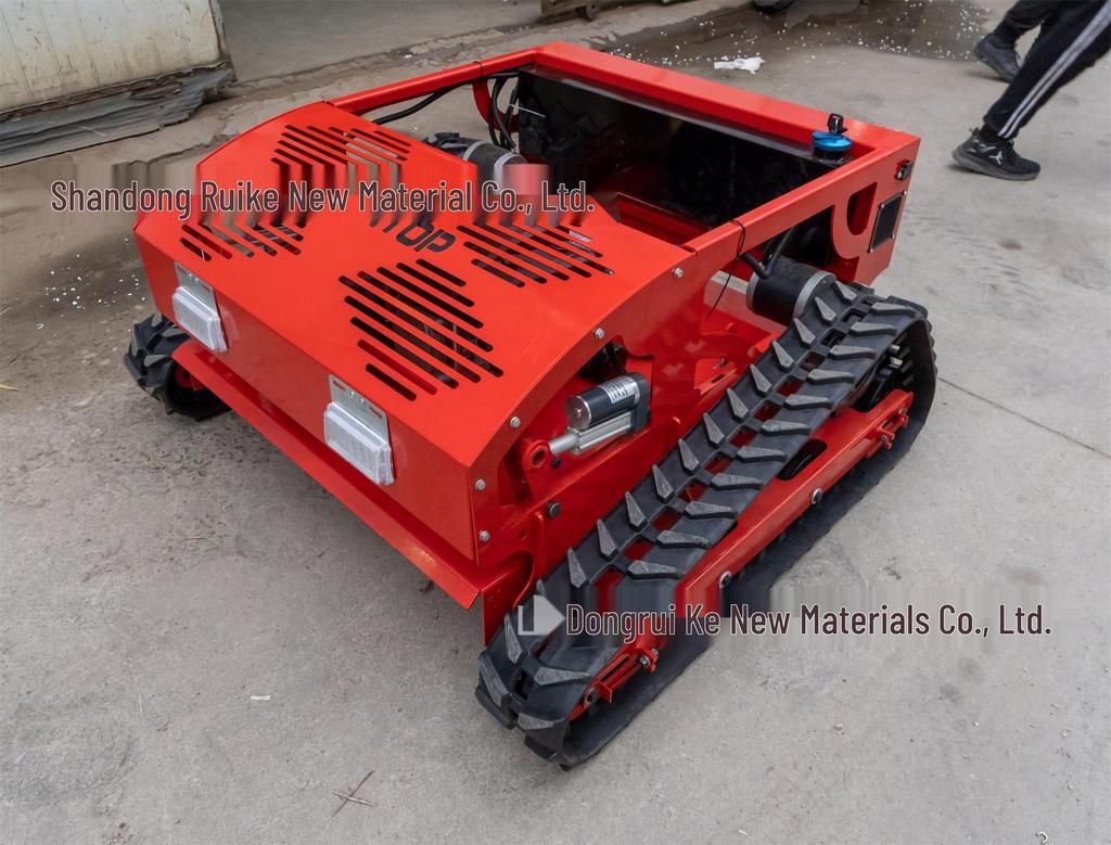 HT850 Smart Tracked Remote Control Lawn Mower