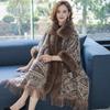 Shawl Women's Thick and Warm Autumn and Winter Outerwear with a Noble and Fashionable Long Cape for Spring and Autumn