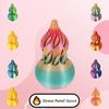 3D-печатная фигурка спиральной тыквы Непроходимая скульптура-проход Вихревая нить Иллюзия Снятие стресса