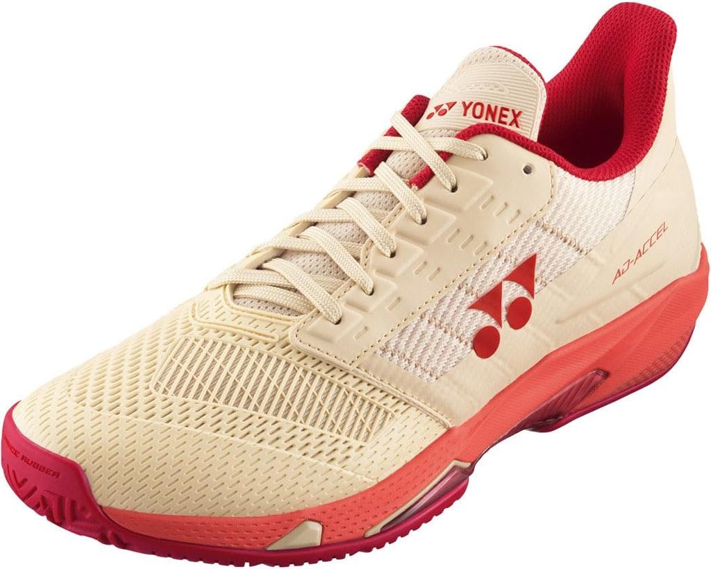 Tennis Shoes Power Cushion Ad Accel LAC Cm [Yonex] Beige/Pink (315) 25.0