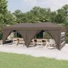 VidaXL Folding Reception Tent, Camping Gazebo, Picnic Belvedere, Garden Pavilion Terrace Patio 93547